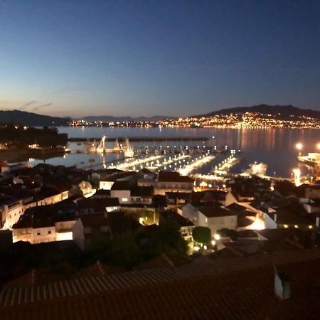 Estudio Impresionantes Vistas Con Terraza Y Piscina Baiona Eksteriør billede
